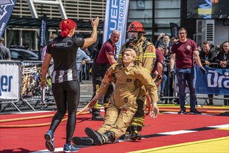 Interschutz 2022 trade fair in Hanover, the world's largest trade fair for fire, rescue and