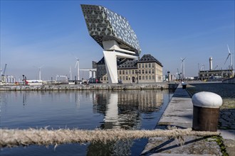 The Antwerp Port Authority building, Havenhuis, former fire brigade barracks in the harbour,