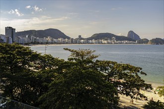 Rio de Janeiro / Brazil and view of Copacabana, 21.07.2024. Photographed on behalf of the Federal