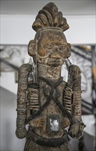 Fetish of the Téké people, exhibit in the Congo Basin Museum, Brazzaville, Republic of the Congo