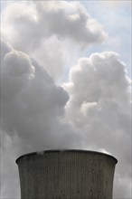 Niederaußem power plant, a base-load power plant operated by RWE PowerAG using lignite in