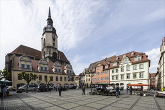 Naumburg, Market Square, Saxony-Anhalt, Germany, Europe