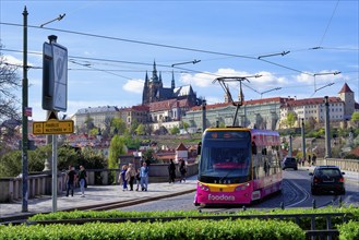 Prague city and castle, Prague, Czech Republic, Europe