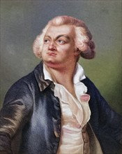 Honore Gabriel Riqueti Comte de Mirabeau 1749-1791 French revolutionary statesman, Historical,