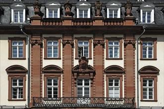 Neo-Baroque south façade of the town hall, second half of the 19th century, Kornmarkt 191-201,