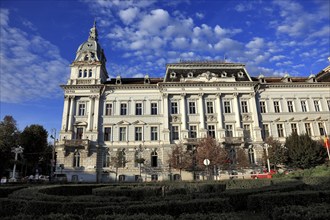 Banat, city of Arad, city centre, Csanad Palace on City Hall Square, Romania, Europe