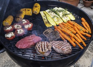 Whether vegetarian or with meat: barbecues are on trend. Vegetables such as carrots, tomatoes and