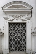 Side entrance door of Passau Cathedral, Passau, Lower Bavaria, Bavaria, Germany, Europe