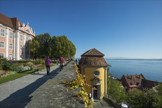 New Castle, Meersburg, Lake Constance, Baden-Württemberg, Germany, Europe