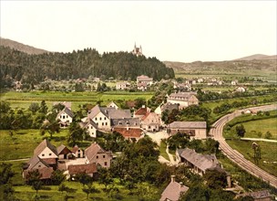 Maria Straßengel, and Judendorf, Graz, Styria, former Austro-Hungary, today Austria, c. 1890,