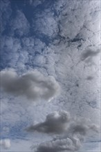 Various cloud formations, Bavaria, Germany, Europe