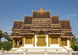 Wat Ho Pha Bang pavilion, Royal Palace, Luang Prabang, Laos, Asia