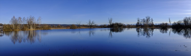 Flood in Dießen am Ammersee, Diessen, Fünfseenland, Upper Bavaria, Bavaria, Germany, Europe