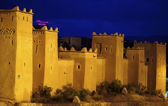 Morocco, Kasbah Taourirt, Ouarzazate, Africa