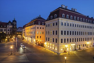 The Taschenbergpalais was built from 1705 as a baroque aristocratic palace in Dresden. After its