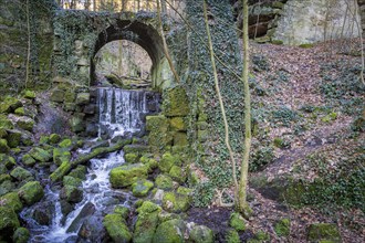 Polenztal in Saxon Switzerland, Hohnstein, Saxony, Germany, Europe