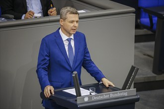 Thomas Silberhorn, MdB, CSU, speaks in the plenary of the Bundestag. Berlin, 04.07.2024