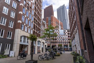 Calliopestraat, residential area in the city centre near the central station, in the city centre of