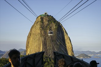 Rio de Janeiro / Brazil Cable car to Sugarloaf Mountain, 21 July 2024. photographed on behalf of