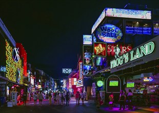 Walking Street, Pattaya, Thailand, Asia