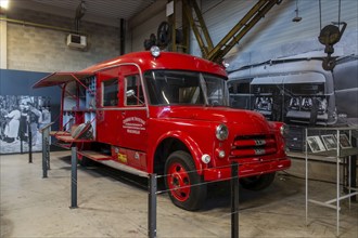 1955 Dodge Type G Le Bois du Cazier coal mine museum, Marcinelle near Charleroi, province of