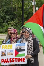 Dearborn, Michigan USA, 17 August 2024, In advance of the Democratic National Convention, activists