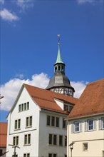 Church tower of the collegiate church of St Pancratius, Protestant collegiate church, sacred