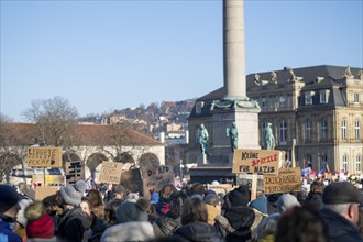 Recordings as part of the demonstration Haltung zeigen! against the AfD's Nazi deportation plans on