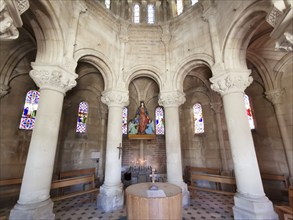 Forcalquier. Notre Dame de Provence chapel. Alpes de Haute Provence. Provence-Alpes-Côte d'Azur.