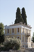 Neoclassical villa in the historic centre of Plaka, Athens, Greece, Europe