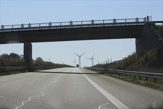 Wind turbines, September, Germany, Europe