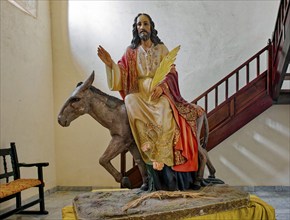 Jesus figure, Church of Our Lady of Guadalupe, Iglesia de Nuestra Senora de Guadalupe, interior