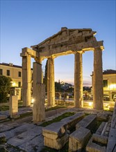 Gate of Athena Archegetis, Roman Agora, Athens, Greece, Europe