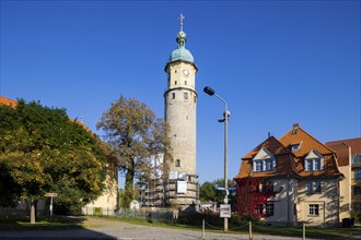 Renaissance Neideck Castle (1553, 1560) . Castle tower also known as Neideck tower, Arnstadt,