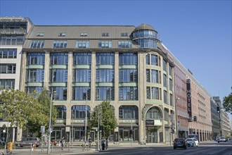 Commercial building W.M.F. at the corner of Leipziger Straße 112 and Mauerstraße, Mitte, Berlin,