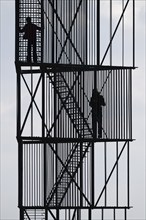 Birdwatching Tower, contemporary architecture, Tipperne birdwatching station, Ringkøbing Fjord,