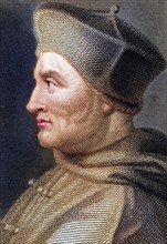 Cardinal Thomas Wolsey, ca. 1475-1530, Cardinal and statesman, Historical, digitally restored