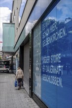 The closed branch of the Primark fashion department stores' chain in Gelsenkirchen, on