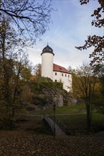 Rabenstein Castle, the smallest medieval castle in Saxony, is located in Oberrabenstein, Rabenstein