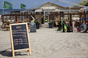 Kijkduin, beach restaurant, Scheveningen, Holland