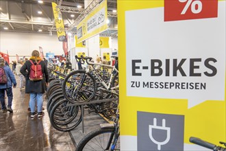 Fahrrad Essen, public fair in the halls of Messe Essen, dealers and manufacturers show everything