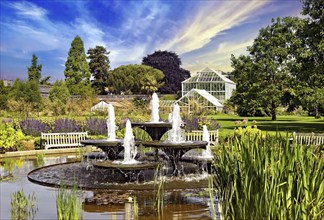 In the Botanic Garden of the University of Cambridge, Cambridge, England, Great Britain