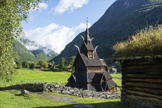 Borgund Stave Church, Sogn og Fjordane, Norway, Norway, Europe