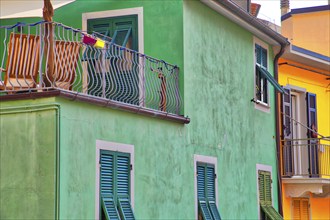 Manarola scenic colorful streets