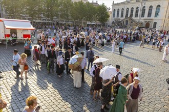 Dresden celebrated the 250th birthday of Caspar David Friedrich with a birthday party and a big