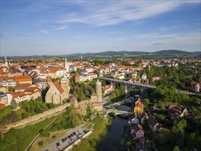 City view of Bautzen, Bautzen, Saxony, Germany, Europe