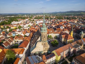 City view of Bautzen, Bautzen, Saxony, Germany, Europe