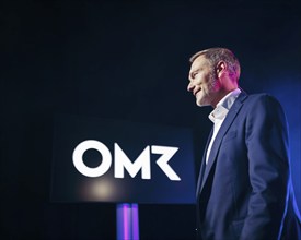 Christian Lindner (FDP), Federal Minister of Finance, photographed at the OMR Festival (Online