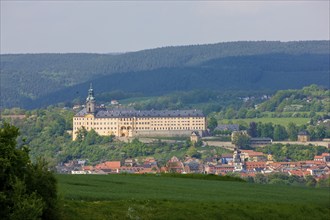 Heidecksburg Castle is the former residence of the Princes of Schwarzburg-Rudolstadt in Rudolstadt,