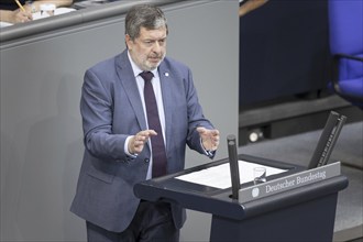 Jörg Nürnberger, Member of the German Bundestag (SPD), recorded during a speech in the plenary